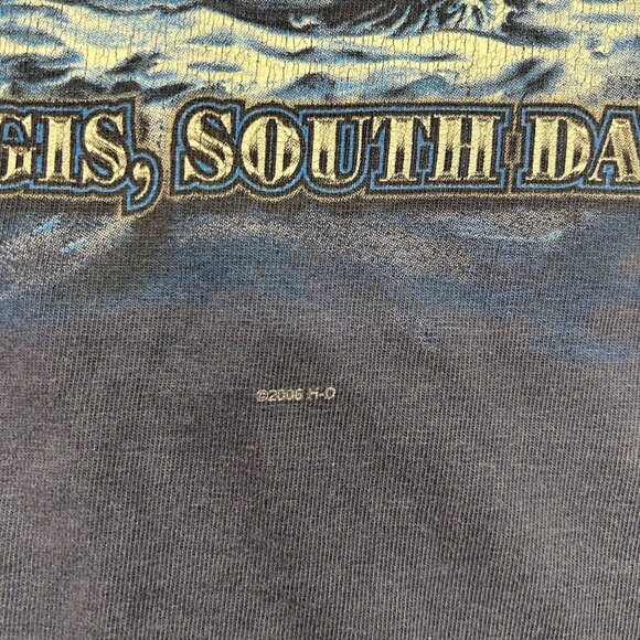 Vintage Harley Davidson Graphic Tee Mens 2XL XXL Sleeveless Sturgis y2k Buffalo - Picture 5 of 10